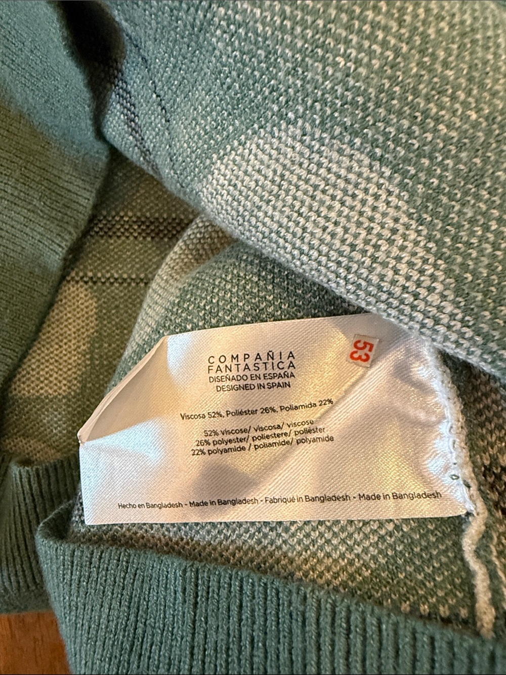 Compañia Fantastica Polar Bear Sweater - Small - Picture 4 of 4
